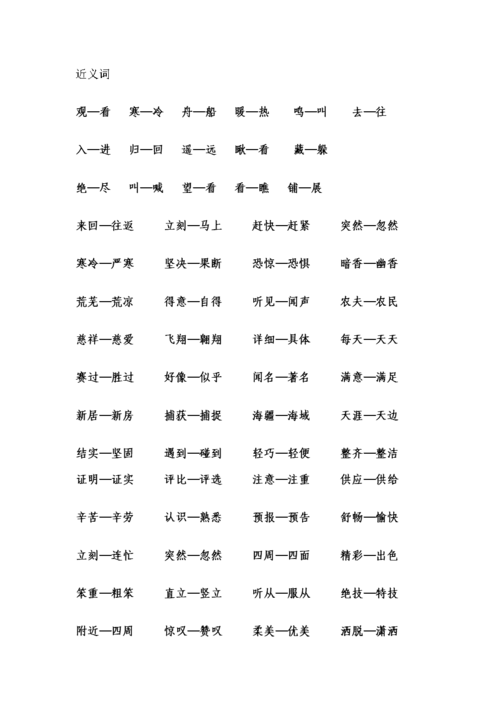 赛场竞技世界，比赛近义词一网打尽
